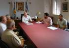 Matzkin y Rossi se reunieron con integrantes de la Cooperativa Eléctrica de Indio Rico