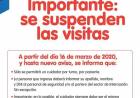 Se suspenden visitas en el Hospital Municipal