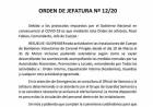 Orden de Jefatura para garantizar los servicios