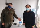 Donan un termómetro infrarrojo a Guardia Urbana