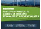 Hoy abren las inscripciones para la Tecnicatura en Energías Renovables y Convencionales