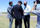 El Intendente Matzkin destacó la predisposición del gobernador en la visita a Coronel Pringles