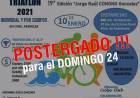 Nueva fecha para el Triatlón "Conono" González