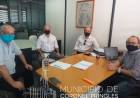 Matzkin se reunió por viviendas del Ex Plan Federal y con la Autoridad del Agua