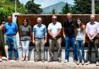 Matzkin, Guarco y Ediles visitaron la obra de los pozos de extracción de agua en el distrito