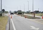 Trabajos en el cruce de RP 51 y Bvard. 40