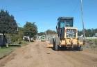 Trabajos en calles de tierra