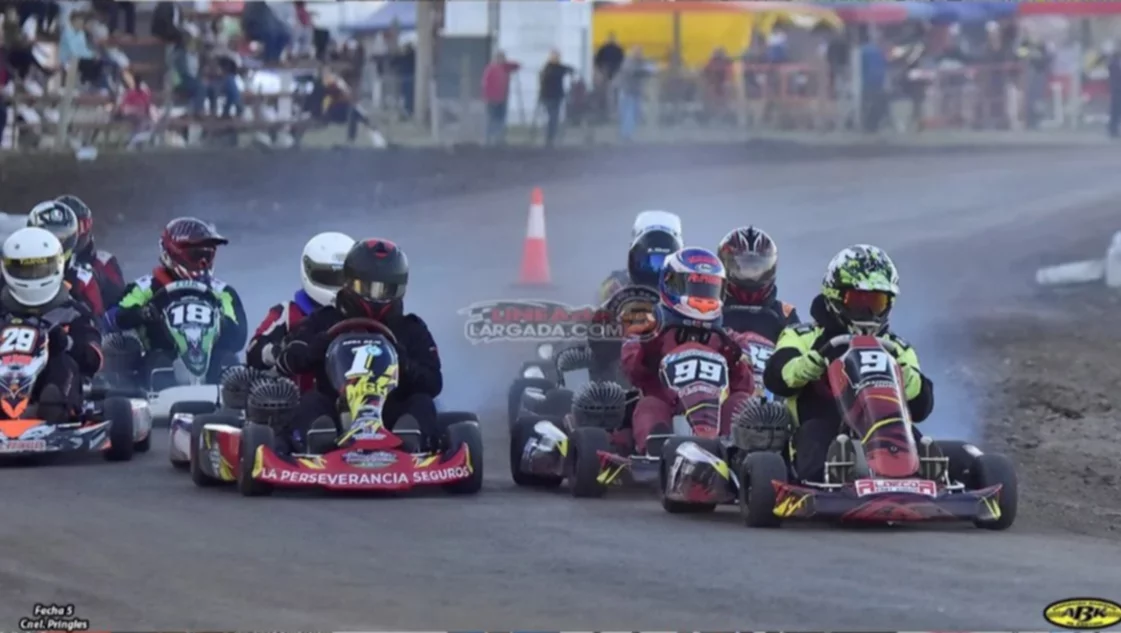 Karting: el ABK disfrutó de un fin de semana a pura velocidad en Coronel Pringles