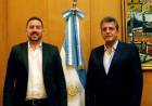 Sergio Massa recibió en su despacho a Maximiliano Elormendi