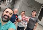 La Izquierda hizo calle en Pringles y escuchó a los vecinos