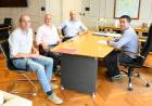 Nardini y Matzkin analizaron el avance de obras en Coronel Pringles