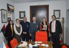 Una delegación del Museo "Paraje La Paloma" visitó el Instituto Nacional Newberiano