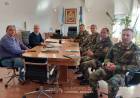 El Intendente Lisandro Matzkin se reunió con autoridades de la Policía Rural