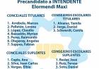 Maximiliano Elormendi presentó a sus Concejales y Consejeros Escolares