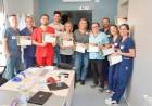 Curso de traqueostomia percutanea en el nosociomio local
