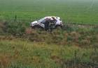 Accidente en Ruta 72 por acumulación de agua: el conductor resultó ileso