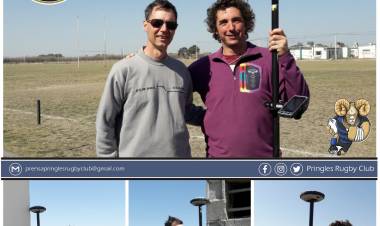 Miden el predio del Rugby Club 