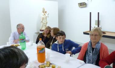 Matzkin acompañó al Centro de Jubilados de Indio Rico en su aniversario