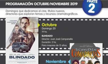 Dos domingos dedicados al cine nacional con títulos nuevos