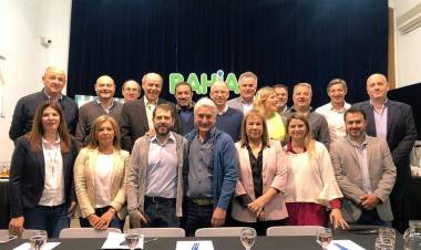 Berterret, Matzkin y Pelegrinelli en encuentro de Cambiemos