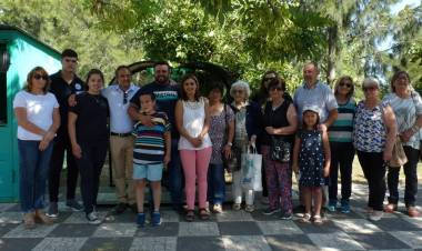 Un corazón solidario en la Plaza San Martín
