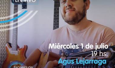 Ciclo de charlas en vivo con Agus Lejarraga