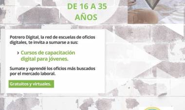 Formación en Oficios Digitales para Jóvenes‼️