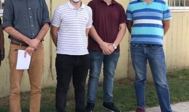 Rivarola Esteves y Romano, se reunieron con funcionarios de IOMA