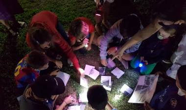 Se vivió una noche de juegos en el Matadero