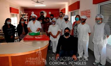 El Taller Protegido Esperanza recibió 400 kilos de mercadería