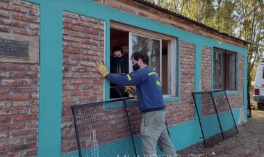 Mejoras en el Polideportivo de Indio Rico
