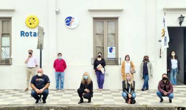 Guadalupe Merizzi asume como presidente del Rotary local