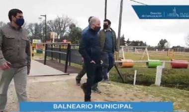 Balneario Municipal: se están realizando diversas obras