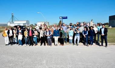 Se hizo el acto de Imposición de nombres a las calles internas del SIP