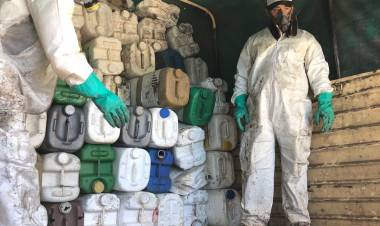 La Campaña de Recepción de Envases Vacíos de Fitosanitarios fue positiva