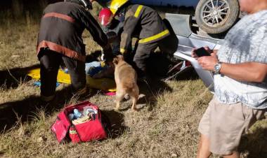 Accidente en cercanías a Bvard. 40 y Uruguay