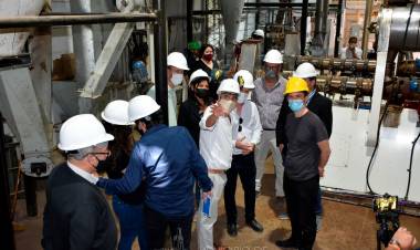 El Ministro Costa visitó Coronel Pringles