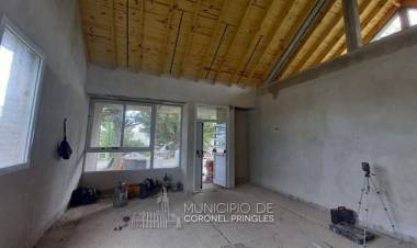 Continúan los trabajos en el Jardín Nº 906