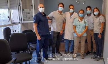 Importante donación para la Sala de Médicos del Hospital