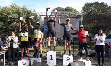 Pringlenses hicieron podio en el Rural Bike