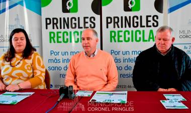 El 1° de agosto Pringles va a dar un paso más en el cuidado del medio ambiente