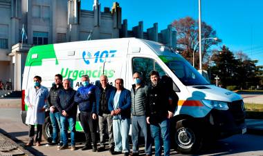 El Hospital Municipal cuenta con una nueva ambulancia