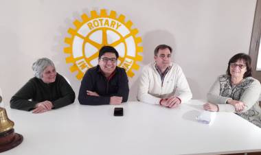 El Rotary entregó 160 mil pesos al Taller Protegido 