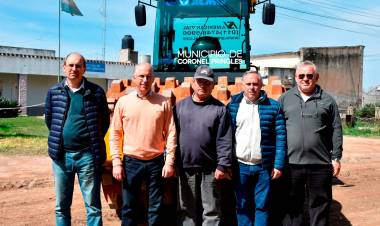 El Municipio compró maquinaria para mejorar el arreglo de calles