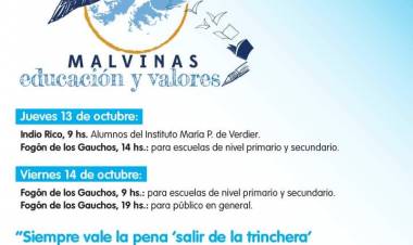 Salir de la trinchera: ciclo de charlas de Veteranos de Malvinas