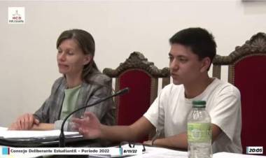 HCD: Tercera Sesión Honorable Concejo Deliberante Estudiantil