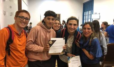 La Secundaria 5 se llevó el primer premio del Concejo Deliberante Estudiantil