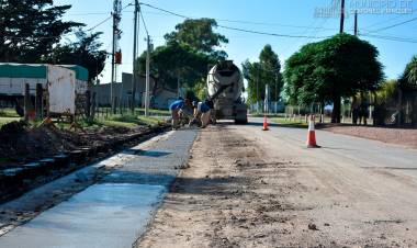 Avanza la obra en cercanías a la Agro