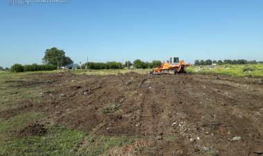 El Municipio hizo limpieza y posterior tapado de una cava
