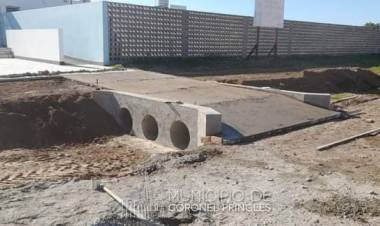 Alcantarilla en Indio Rico